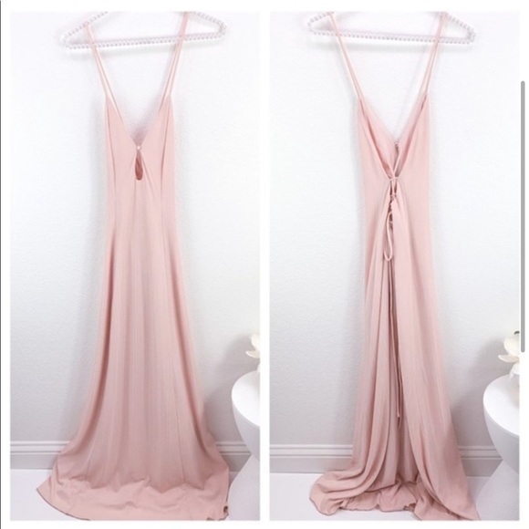 House of Harlow 1960 REVOLVE Heidi Maxi Rose Pink - Picture 3 of 6